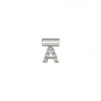 Charm Nomination Donna Sei Mia in Argento Zirconia LETTERAA - LETTERAA